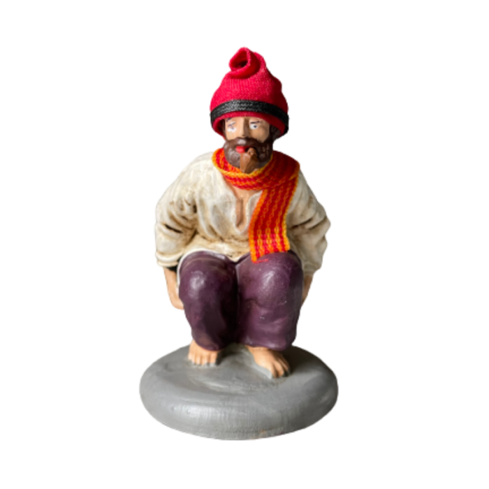 caganer catalan christmas figurine