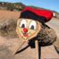 buy medium-sized Christmas Tió with red nose on the website barretina